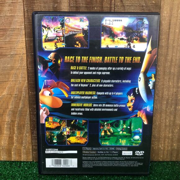 Rayman Arena (Sony Playstation 2, 2002) CIB Complete - Picture 3 of 3